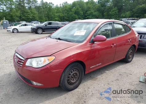 2010 Hyundai Elantra Gls z USA, uszkodzony, nr VIN KMHDU4AD9AU905499